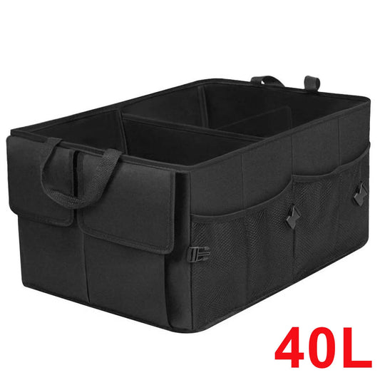 US Trunk Cargo Organizer Folding Caddy Storage Collapse Bag for Car Truck SUV
