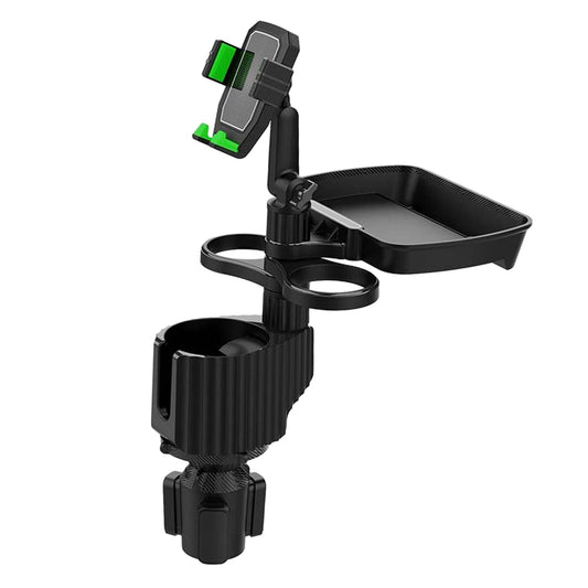 Car Cup Holder with Phone Mount Cup Holder Expander for Car Cup Holder Adapter Easy to Install Durable Cup Holder Tray for