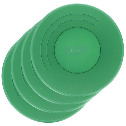 Set of 4 Gold Pan Gravity Trap Miner Prospecting Panning Sluice Tool - Green 10