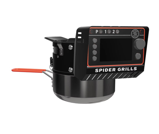 Spider Grills - Venom Charcoal Controller Accessory for Weber Kettle Grills, Easy Setup and Cleanup