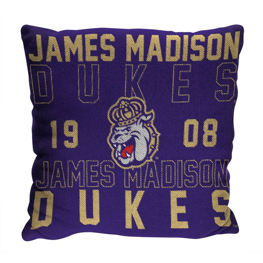 James Madison Dukes Stacked Jacquard Pillow