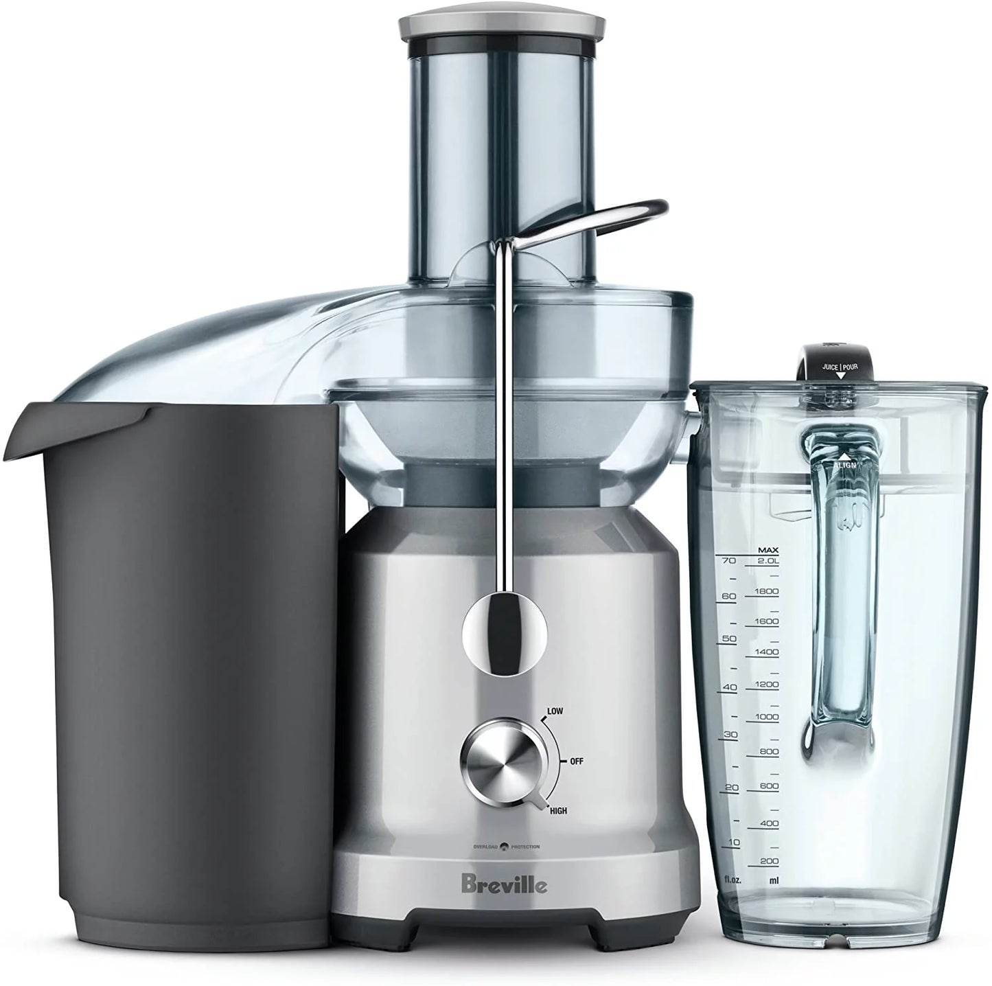 Excellent Breville Juice Fountain Cold Juicer  Silver  BJE430SIL