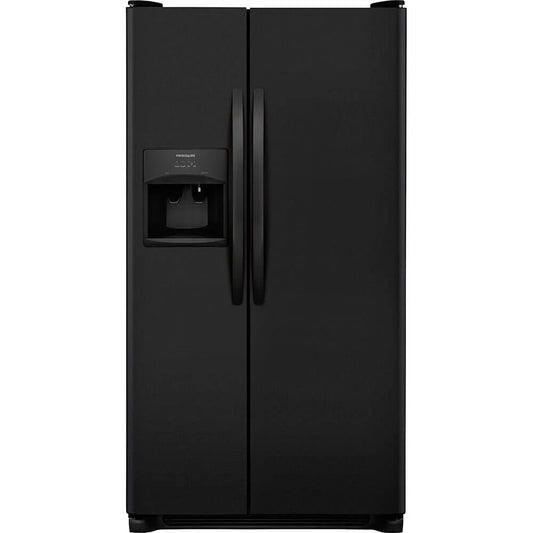 Frigidaire FFSS2615TE 25.5 Cu. Ft. Black Side-by-Side Refrigerator
