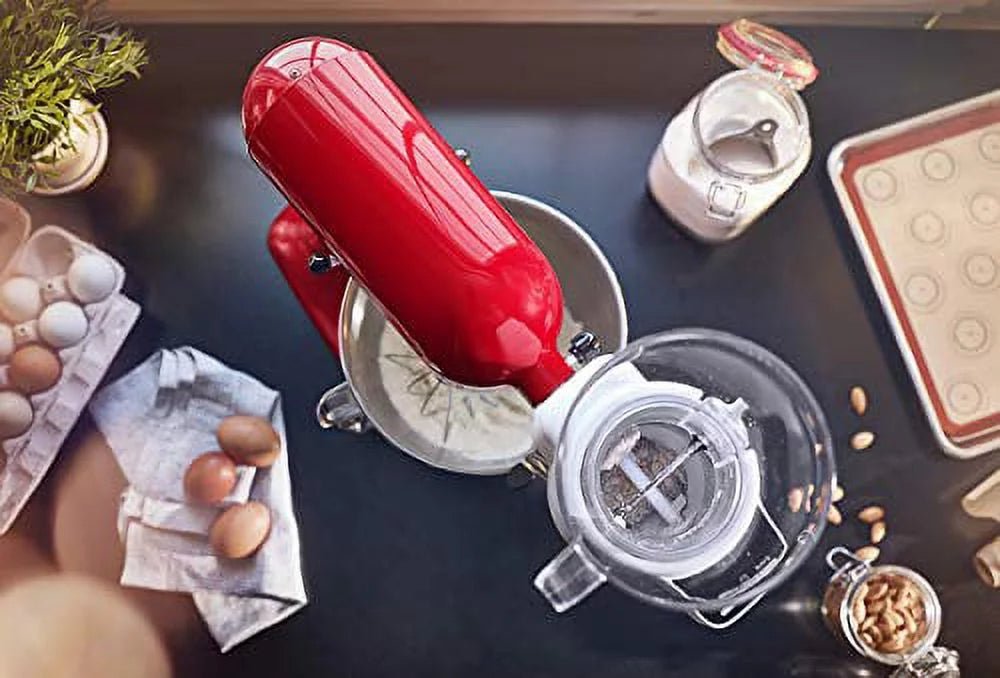 KitchenAid RKSMSFTA Sifter + Scale Attachment, 4 Cup, White (Used)
