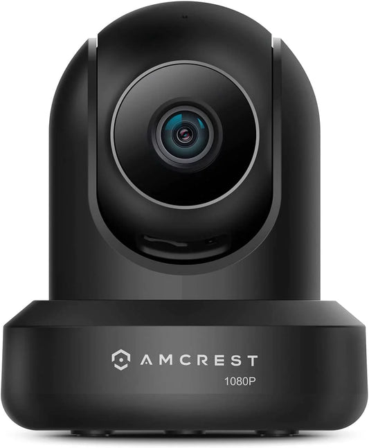 Pre-Owned Amcrest ProHD 1080P WiFi 2MP (1920TVL) Indoor Pan/Tilt Security Wireless IP Camera REP-IP2M-841B (Black) (Good)