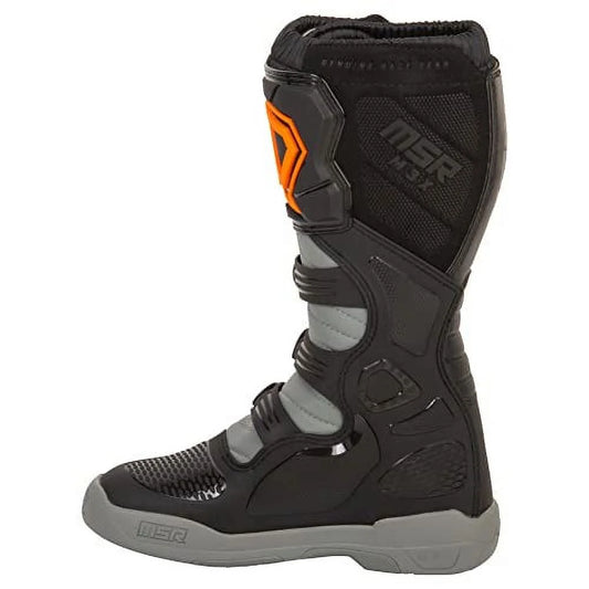 MSR M3X Motorcross Boot (11, Grey/Orange)