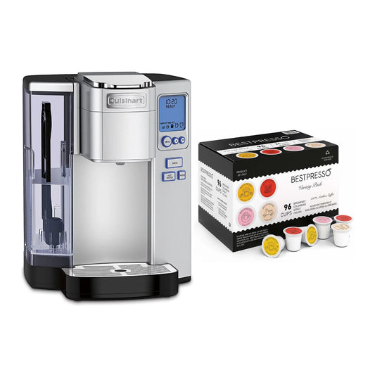 Cuisinart SS-10P1 Premium Coffeemaker with 96-Count Single Serve K-Cup Set