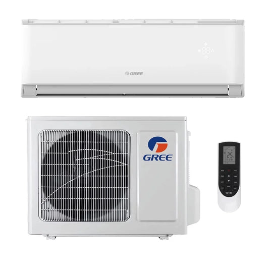 Gree 12,000 Btu 16 Seer Livo Single Zone Ductless Mini Split Heat Pump System (115V) - LIVV12HP115V1AH - LIVV12HP115V1AO