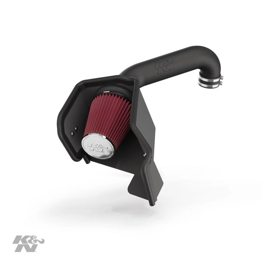 K&N 09-10 Dodge Ram 1500 Pickup V8-5.7L Aircharger Performance Intake Fits Select: 19-21 Ram 1500 Classic, 13-18 Ram 2500
