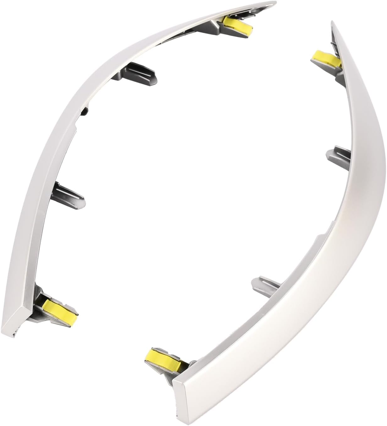 Getfarway Left & Right Upper Side Central Dashboard Cover Strip Trim 55436-02330 55435-02370 Compatible with Toyota Corolla 2010 2011 2012 2013 Dash Board A/C Outlet Air Vent Panel Trim