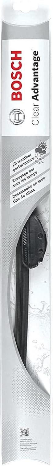 Bosch Clear Advantage 20" Wiper Blade Bundle With Armor All Cleaner Wipes (3 Items)