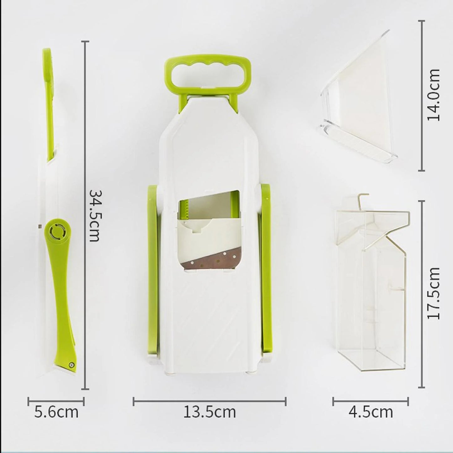 deevoka Kitchen Vegetable Adjustable Mandoline for Garlic