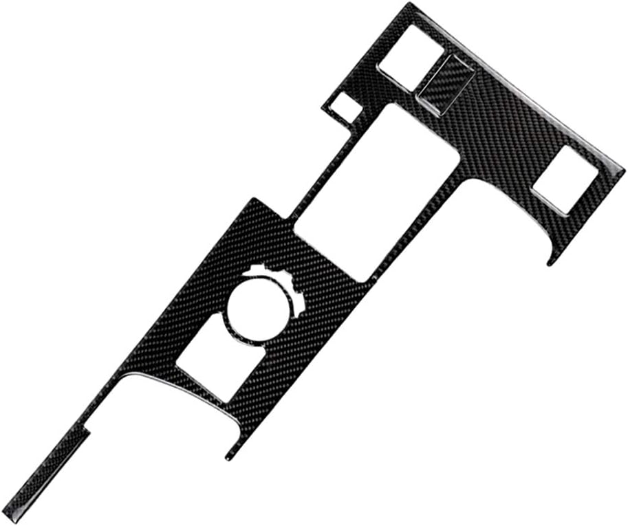 LOVFASHION Gear Shift Panel Cover Frame Trim for Lexus IS250 IS300 2013-2018, Car Interior Decoration Carbon Fiber Texture,2PCS