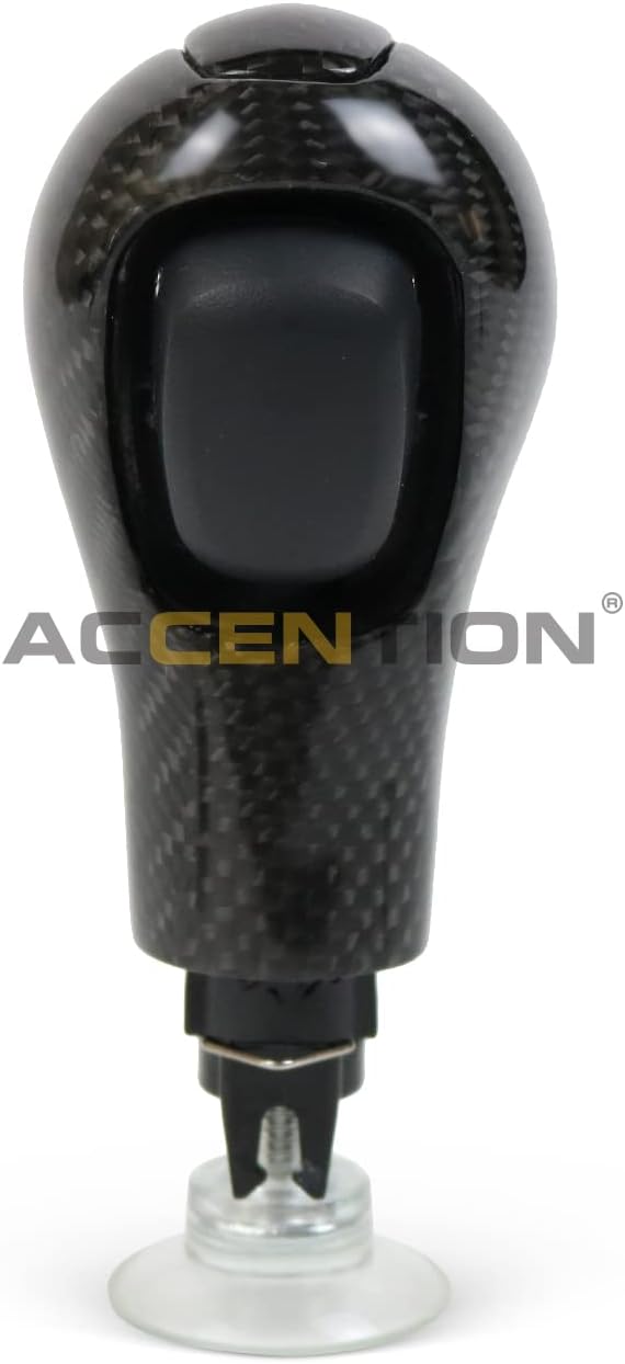 ACCENTION Real Carbon Fiber Gear Shift Knob for Nissan Infiniti G25 G37 FX37 EX37 QX70 Q60 QX50