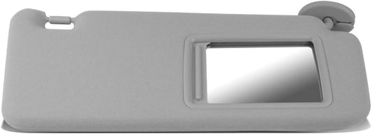 DNA MOTORING Right Passenger Side Sun Visor Compatible with 09-16 Venza, 74310-0T022-A1 743100T021A1 7431073020A0, ZTL-Y-0157-R-GY