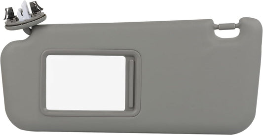 KOAUTO Front Left Driver Sun Visor Gray Compatible with Toyota RAV4 2006 2007 2008 2009 2010 2011 2012 2013