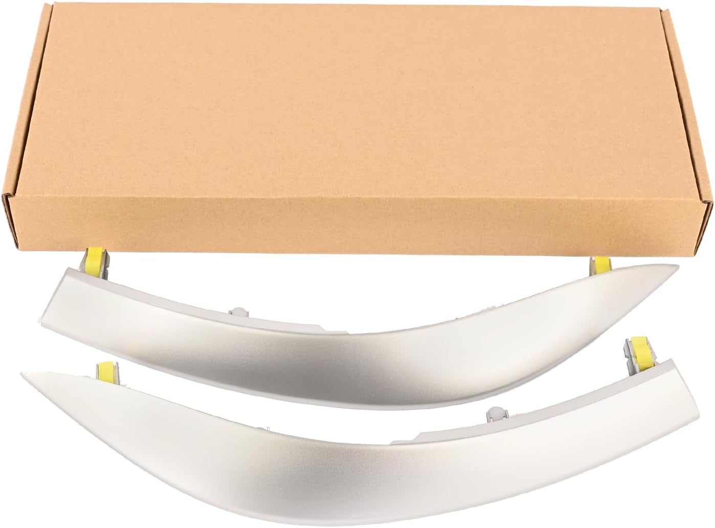 Getfarway Left & Right Upper Side Central Dashboard Cover Strip Trim 55436-02330 55435-02370 Compatible with Toyota Corolla 2010 2011 2012 2013 Dash Board A/C Outlet Air Vent Panel Trim