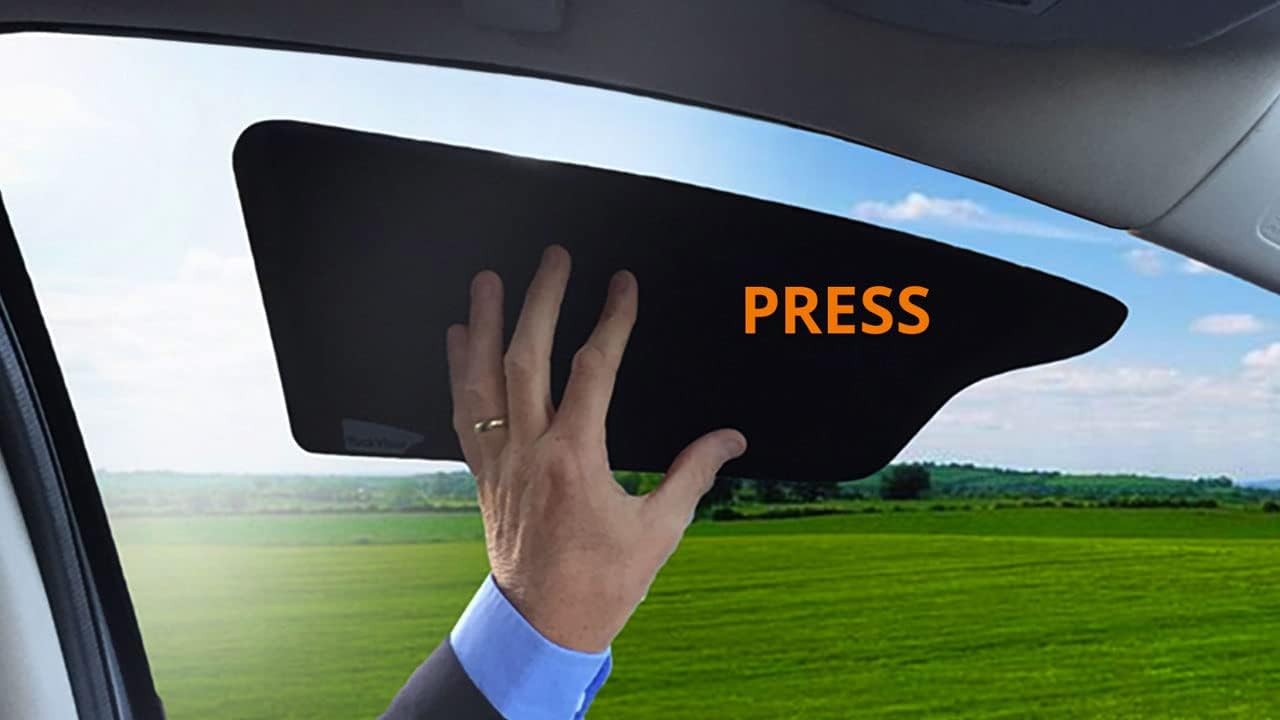 TuckVisor Windshield Sunshade for Car Sun Window Shade Visor Shades Sunshade Visors Extender (2 Pack)