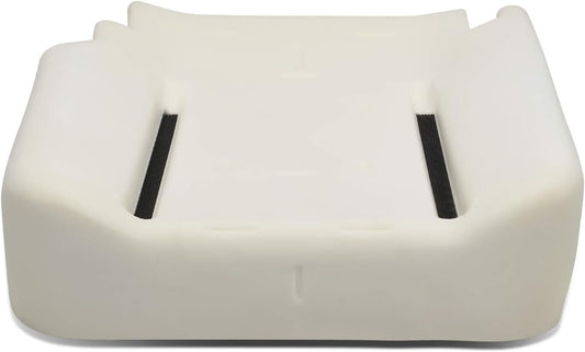 DNA MOTORING ZTL-Y-0135 Driver Side Bucket Seat Bottom Lower Cushion Pad, White