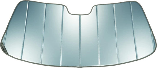 Covercraft UVS100 - Series Heat Shield Custom Fit Windshield Sunshade for Select Toyota FJ Cruiser Models - Laminate Material (Blue Metallic)