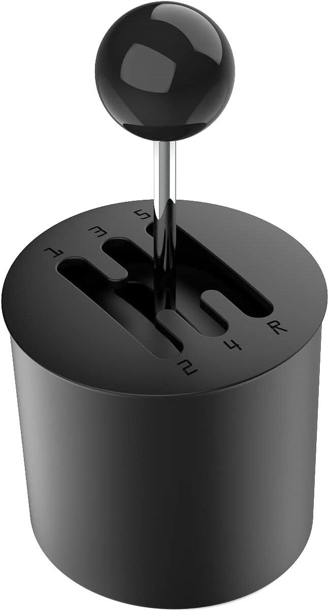 Daswise Shifter Gear Lever for Tesla Model Y Model 3, Replace Center Console Cup Holder. Polished Ball Shift Stick; Great Shifting Feel; Easy Installation (5 Speed)