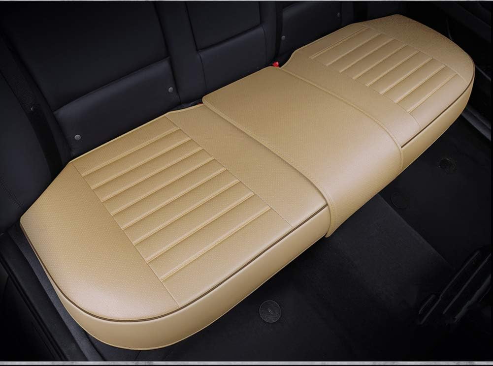 HONCENMAX Car Seat Cover, Cushion Pad Mat Protector for Auto, Universal for Sedan Hatchback SUV, Car Interior Accessories - 2 Front & 1 Rear Seat Cover