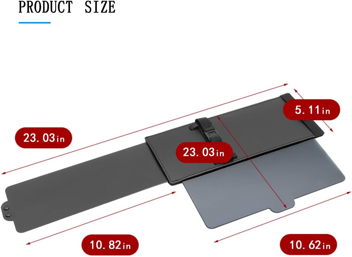 Sun Visor Sunshade Extender for Car, Anti-Glare Sunvisor Extension, UV Rays Blocker Protects from Sun Glare, Snow Blindness, Universal for Most Cars