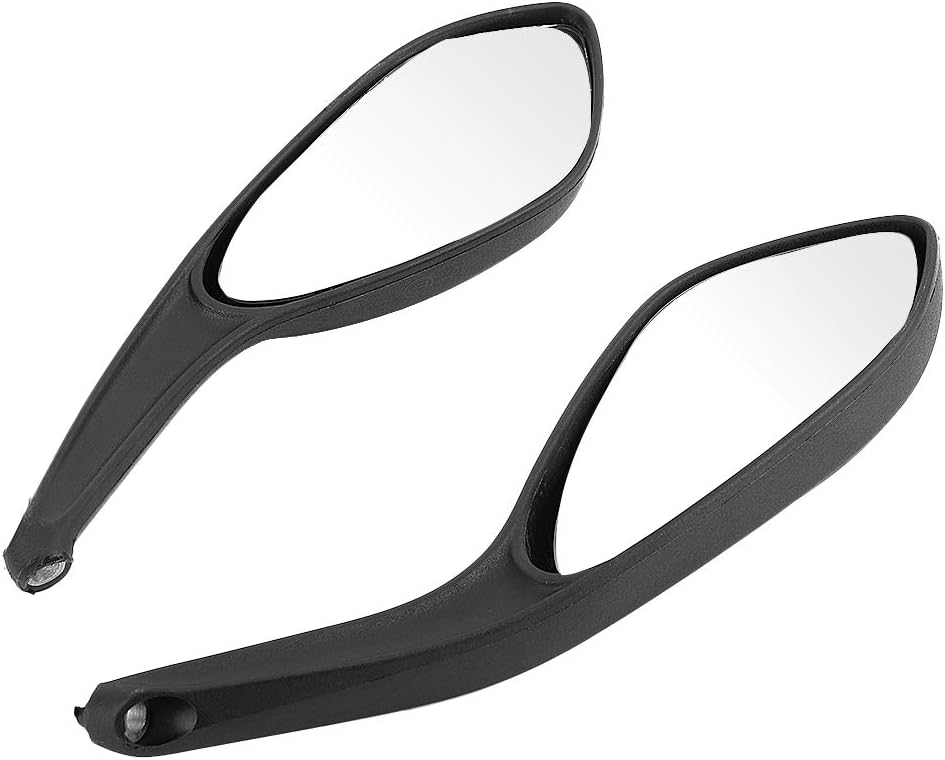 Aramox Motorcycle Mirror 1 Pair Motorcycle Original Rear View Rearview Mirror Fit for Monster 696 795 796 1100