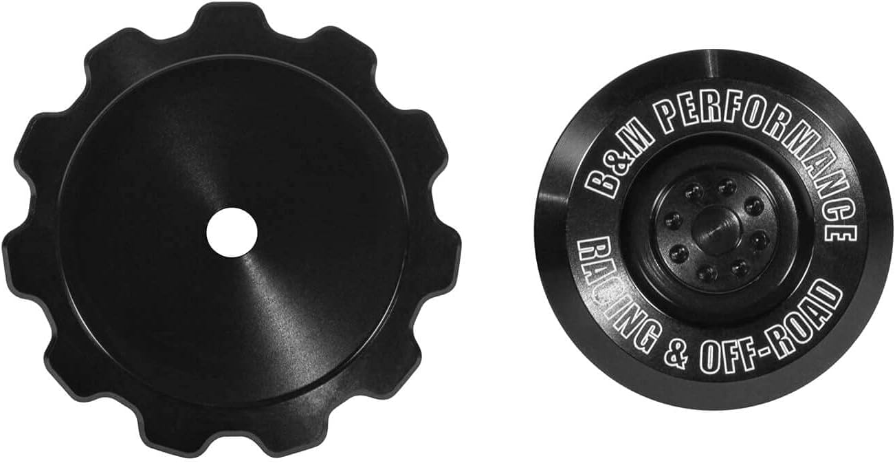 B&M Shift Knob Dash Mounted 81166, Black