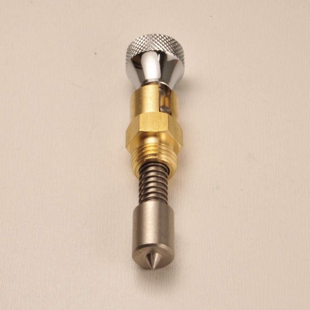 Carburetor Enrichment Knob/Choke for S&S Super "E", "G" & "B" carburetors - Chrome Knurled Knob - Makes for easy adjustment - Fits Harley Big Twin, Softail, Dyna, FXR & Sportster with S&S Carb