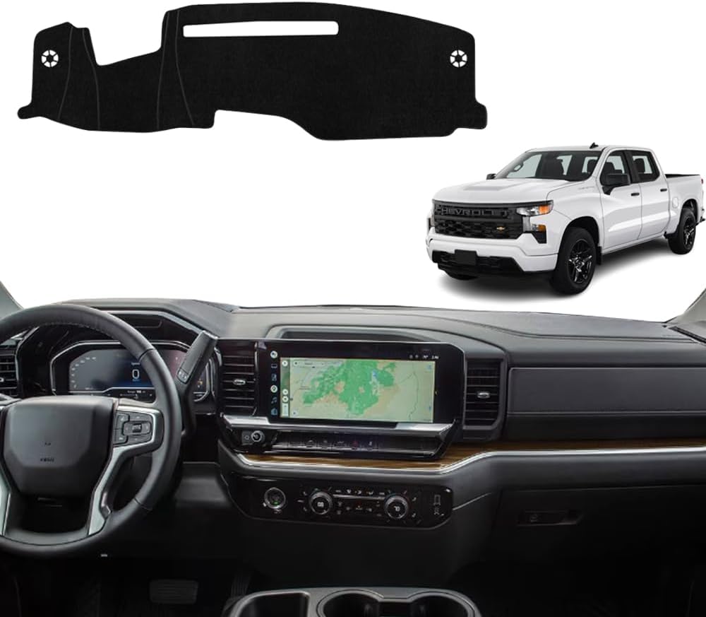 Kakash Custom Interior Accessories for Chevy Chevrolet Equinox 2025 2026 Dashboard Cover Mat Dash Covers Reduces Glare Eliminates Cracking Protector Sunshade No Glare