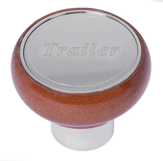 GG Grand General 96022 Wood Air Valve Control Knob w/S.S Trailer Script