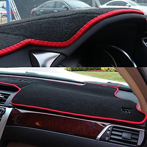 Car Dashboard Cover Mat,for H-onda Fit Jazz 2010 2011 2012 2013 Car Dashboard Cover Auto Dash Mats Carpet Dash Instrument Desk Pad