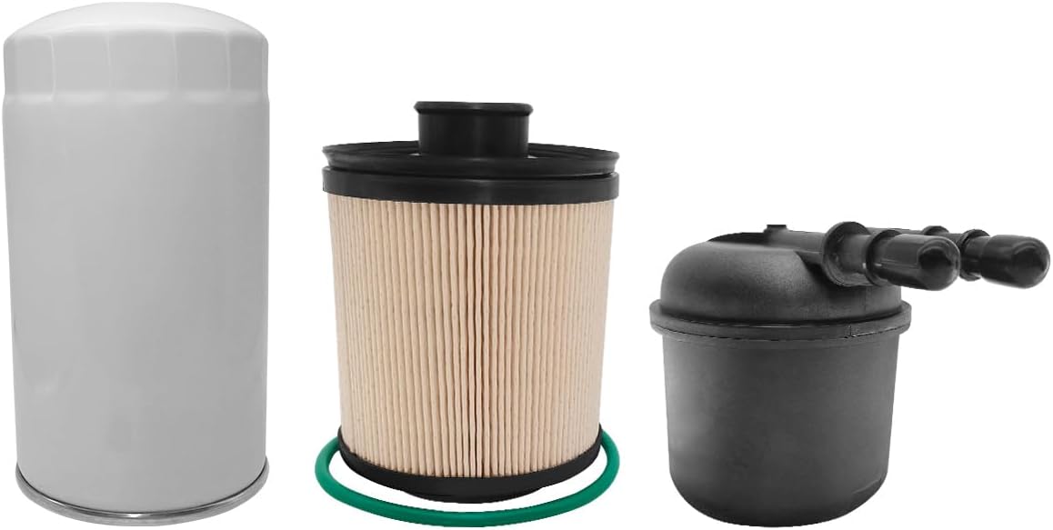 6.7 Powerstroke Diesel Fuel Filter Element │ Replacement for Ford 2017-2020 F-250, F-350, F-450, F-550 Super Duty V8 │Replaces# FD-4624, FD-4625, HC3Z-9N184-B