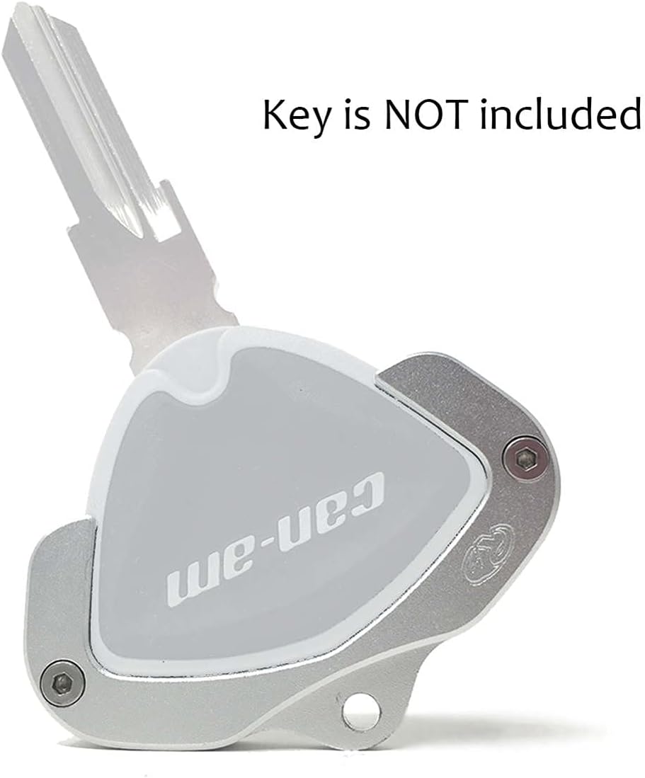 CRAZY METALMAN Key Holder for CAN AM Spyder F3 RT RT-S ST RSi Accessory Key Hole Cover Blue No Cord
