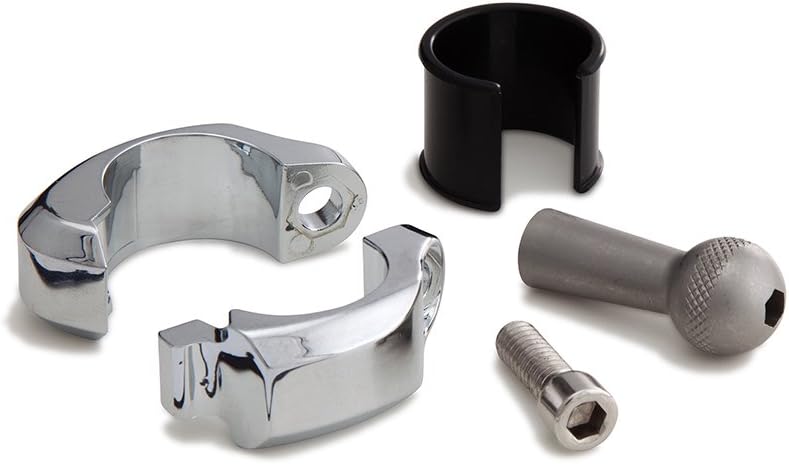 Ciro 50412 Drink Holder (Chrome Mount for Harley-Davidson Models), 7/8-1 in. Chrome Bar Mount