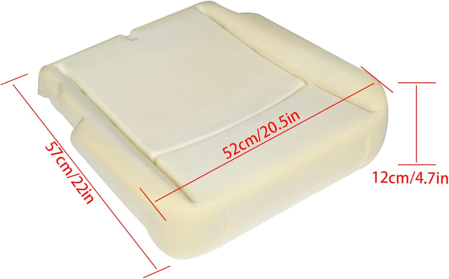 Driver Side Bottom Seat Foam Cushion Replacement for Ram 1500 2500 3500 2009-2018