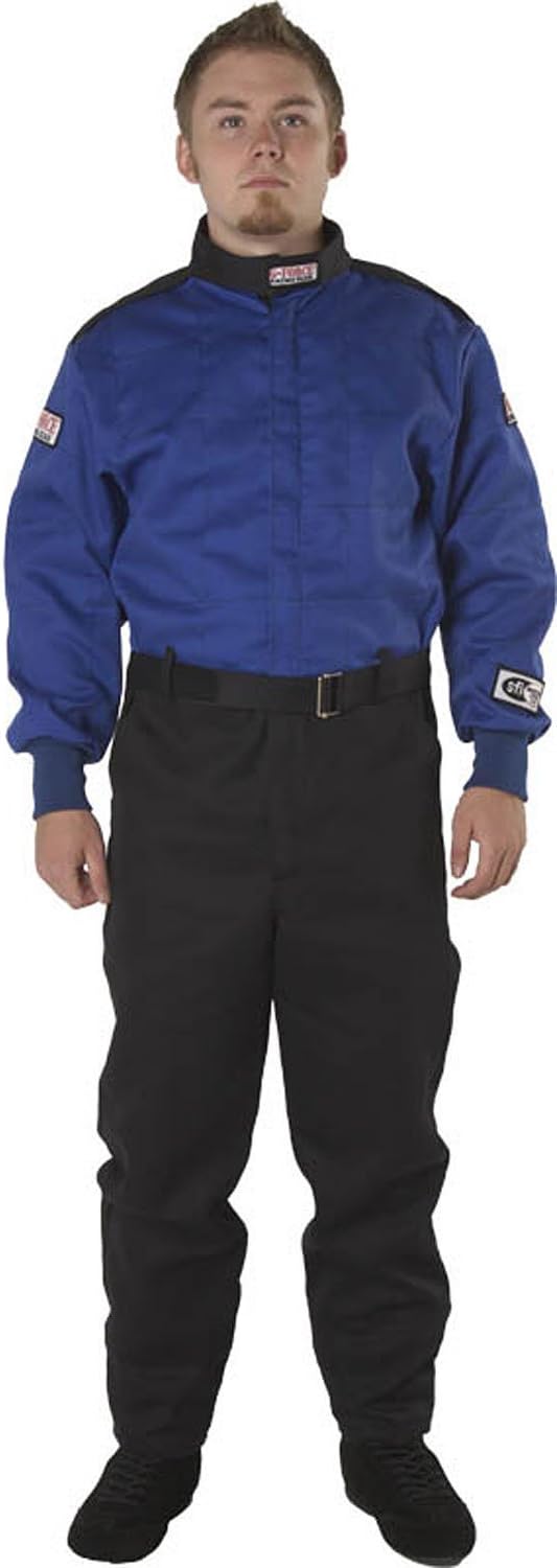 G-Force 4125LRGRD GF 125 Red Large Single Layer Racing Suit