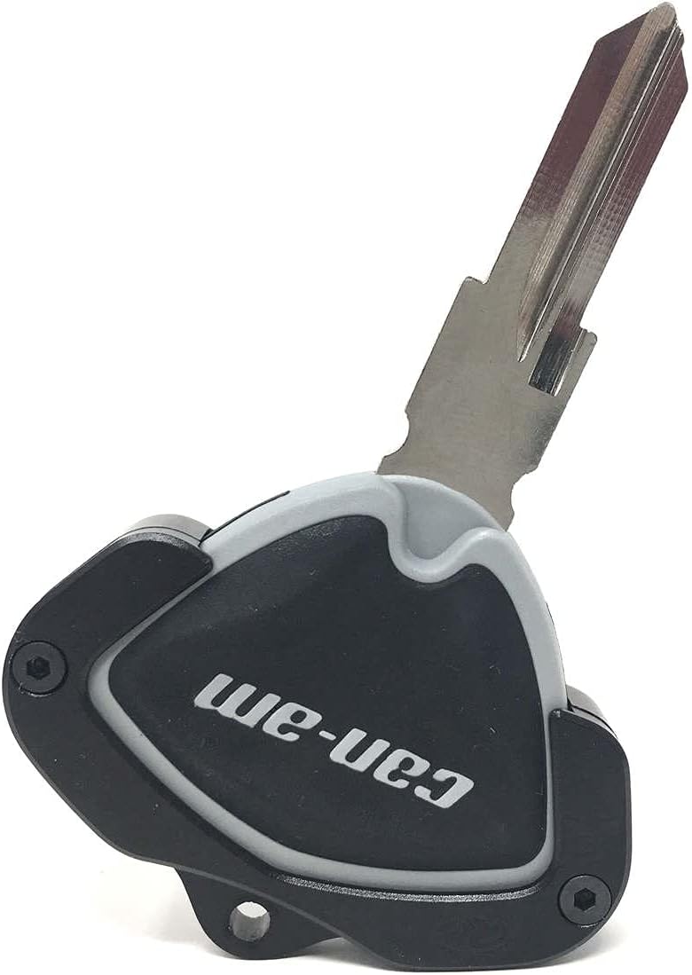CRAZY METALMAN Key Holder for CAN AM Spyder F3 RT RT-S ST RSi Accessory Key Hole Cover Blue No Cord