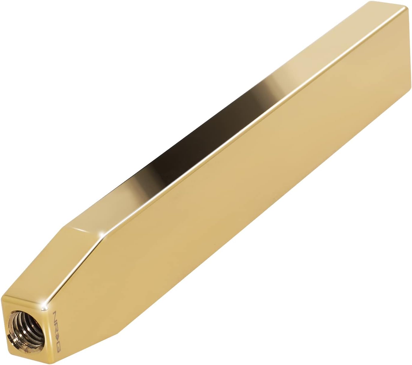 NRG Innovations SK-600CG-12125 M12 X 1.25 Aluminum Weighted Monolith Shift Knob, Chrome Gold