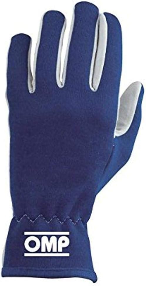 OMP (IB/702/B/M) Rally Gloves, Blue, Medium