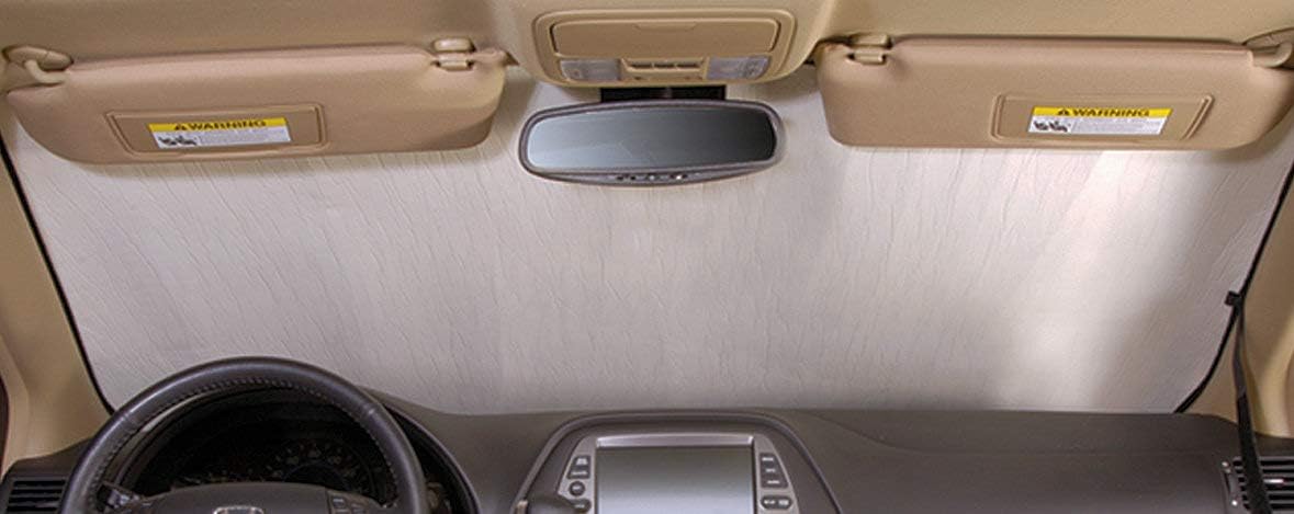 Intro-Tech VW-12 Custom Fit Windshield Sunshade for Select Volkswagen Eurovan Models, Silver