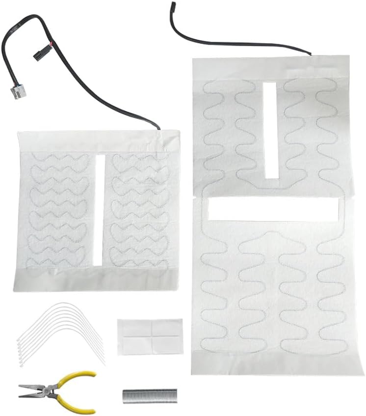 UINIEBOOM Seat Bottom Top Heat Pad LH or RH, Replacement Pad Fit for Chevy/for GMC Pickup Truck SUV 2003-2007, 15193975 641106 641105 88940288 88940289