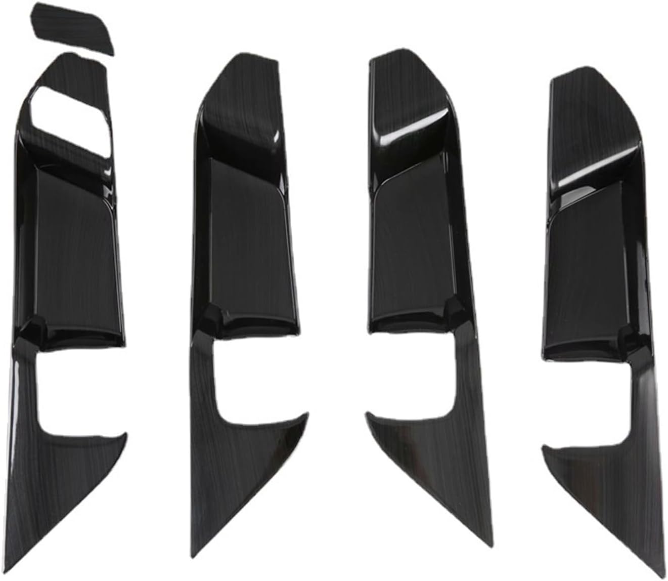 for RAV4 RAV 4 2019 2020 2021 2022 2023 2024 Car Door Lift Armrest Strip Side Door Handle Handles Cover Trim Interior Accessories Carbon Grain