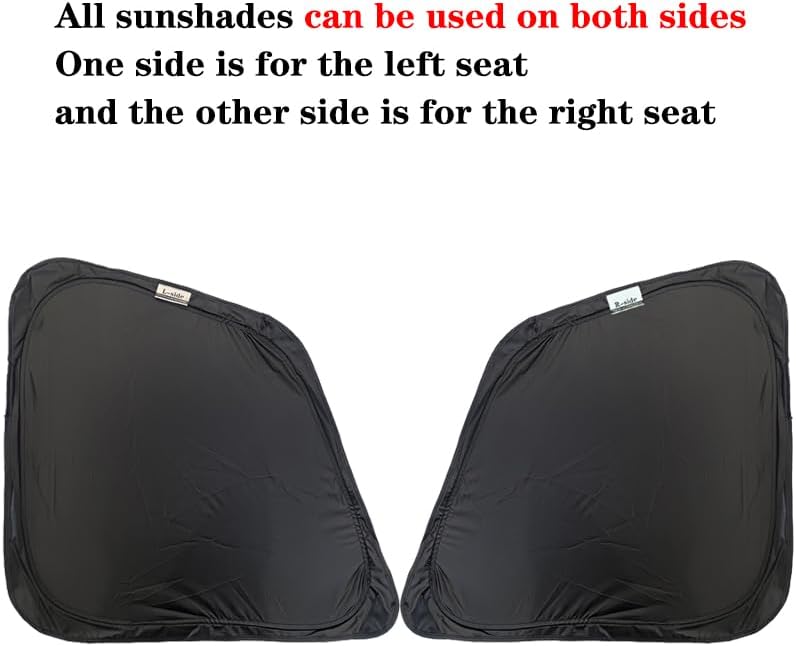 Easyflighter B737 Aircraft Cockpit Sunshade （Double-Faced） (B737 Front Half Visible)