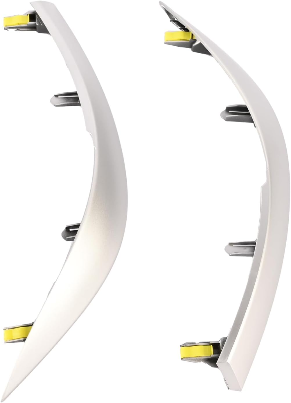 Getfarway Left & Right Upper Side Central Dashboard Cover Strip Trim 55436-02330 55435-02370 Compatible with Toyota Corolla 2010 2011 2012 2013 Dash Board A/C Outlet Air Vent Panel Trim