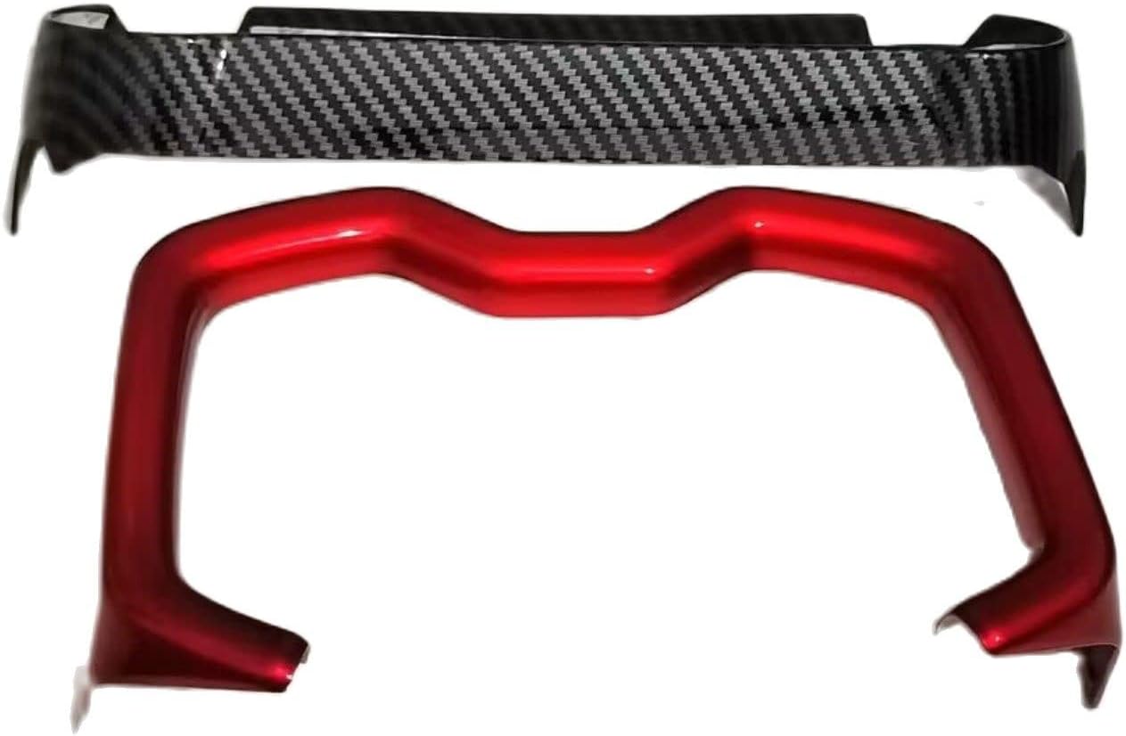 for RAV4 RAV 4 2019 2020 2021 2022 2023 2024 Car Door Lift Armrest Strip Side Door Handle Handles Cover Trim Interior Accessories Carbon Grain