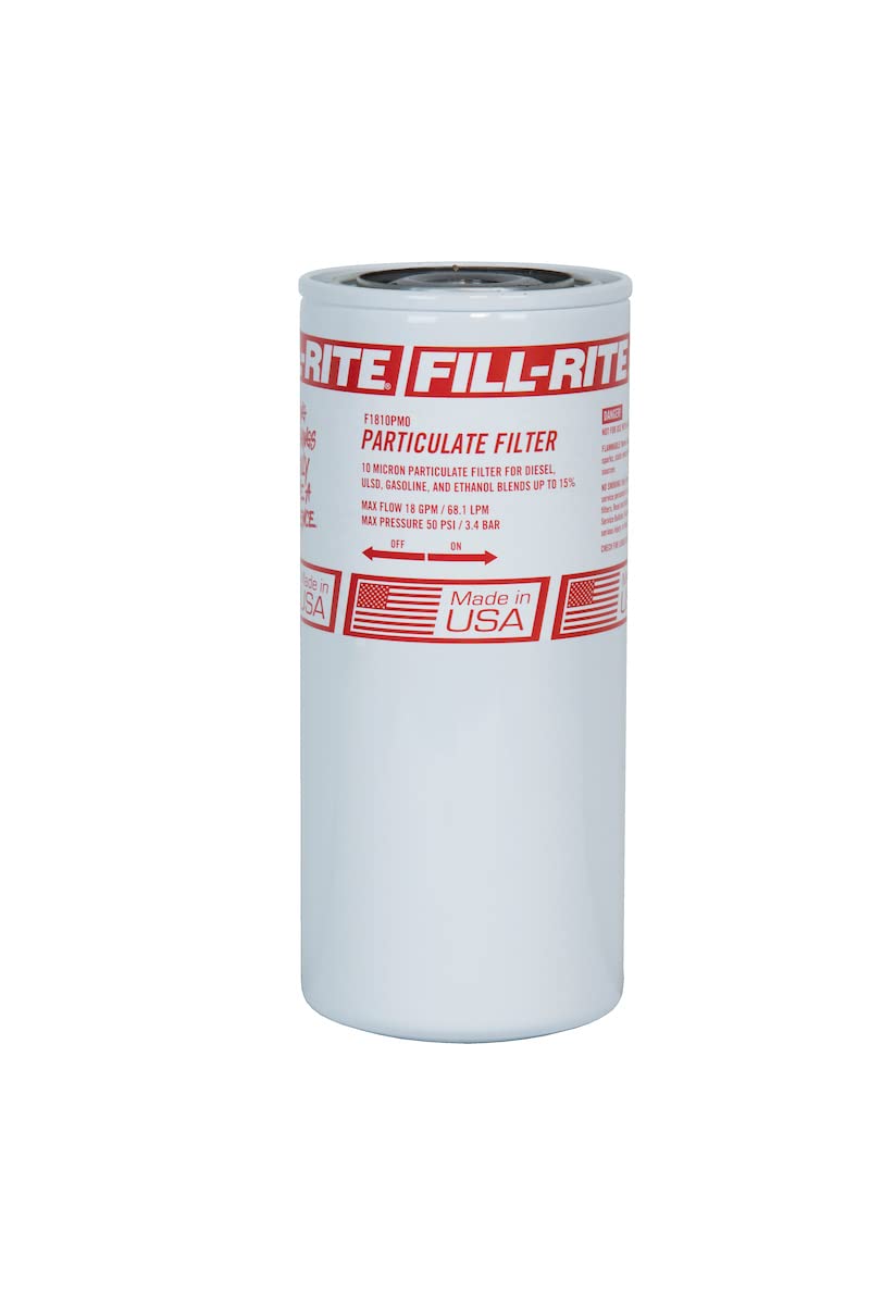 Fill-Rite 1200KTF7018 10 Micron 25 GPM Particulate Fuel Filter Kit