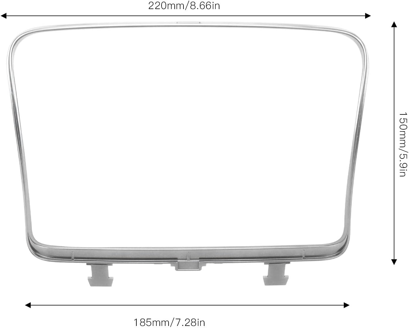 Car Cup Holder Trim Cover 2056830900 Center Console Car Water Cup Holder Cover Frame Trim for C Class W205 C200 C250 C300 C400