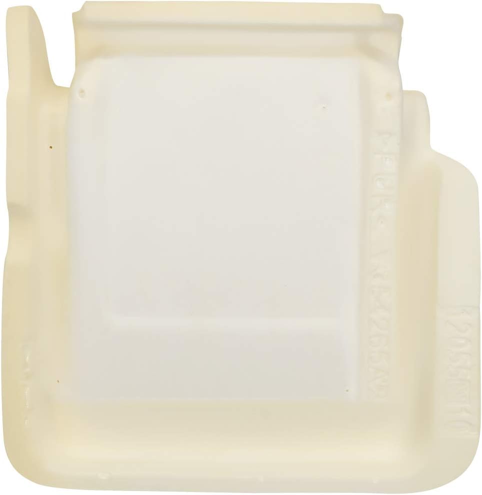 DNA MOTORING ZTL-Y-0135 Driver Side Bucket Seat Bottom Lower Cushion Pad, White
